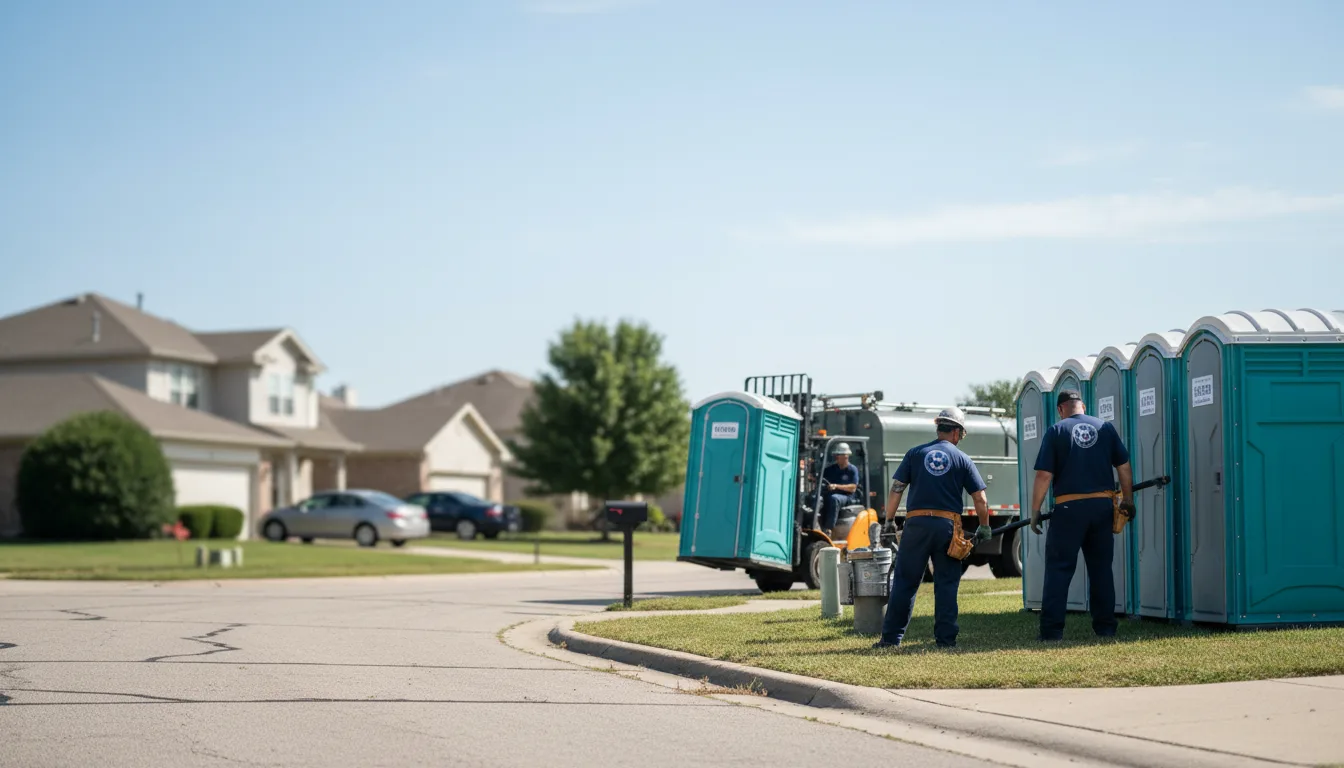 Porta Potty Rental in Pomona, KS near me